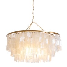 Mira Capiz Shell 3 Light Pendant